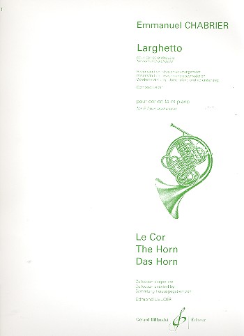 Larghetto   pour cor et piano  