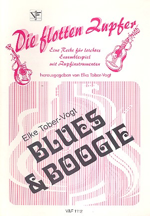 Blues und Boogie Ensemblespiel  mit Zupfinstrumenten  Partitur und Stimmen