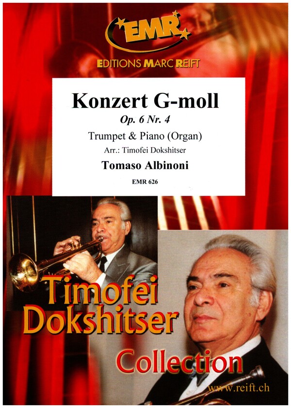 Konzert g-Moll&nbsp;&nbsp;für Trompete und Klavier (Orgel)&nbsp;&nbsp;