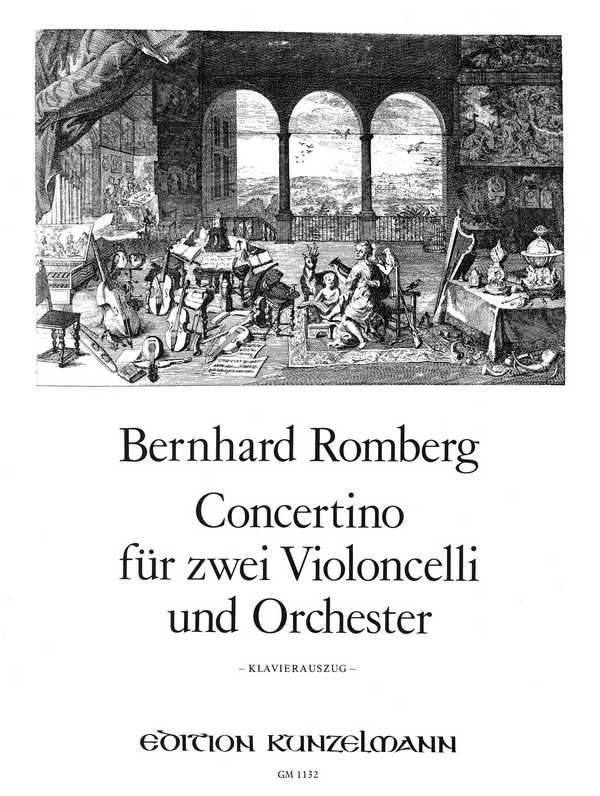 Concertino A-Dur op.72  für 2 Violoncelli und Orchester  für 2 Violoncelli und Klavier