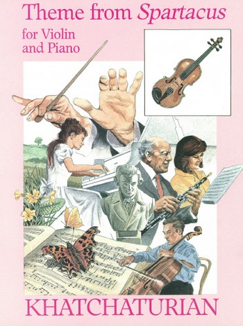 Theme from Spartacus&nbsp;&nbsp;for violin and piano&nbsp;&nbsp;