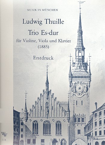 Trio Es-Dur (1885)  für Violine, Viola und Klavier  