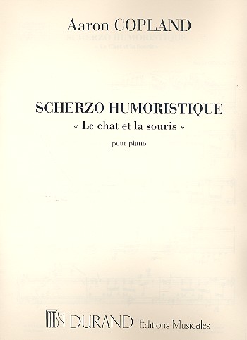 Scherzo humoristique pour piano&nbsp;&nbsp;Cat and mouse&nbsp;&nbsp;