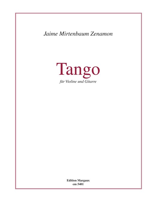 Tango  für Violine und Gitarre  