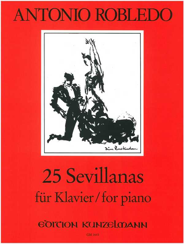 25 Sevillanas  für Klavier  