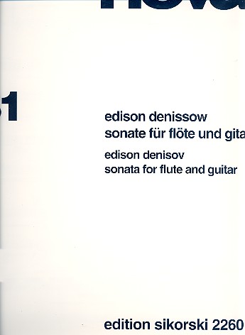Sonate für Flöte und Gitarre  (Grossformat)  