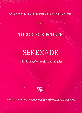 Serenade für Violine, Violoncello  und Klavier  