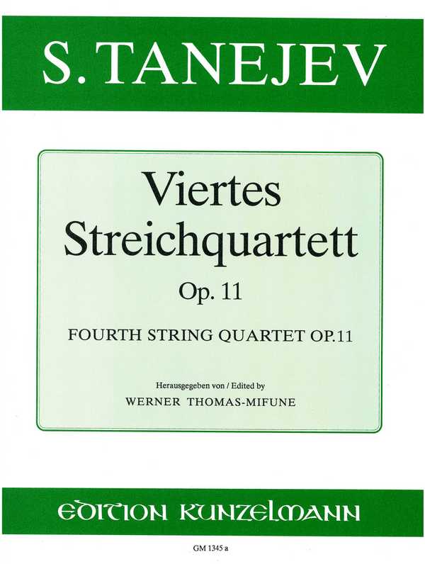 Streichquartett Nr.4 op.11    Stimmen