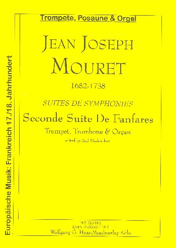 Seconde suite de fanfares für  Trompete, Posaune und Orgel  