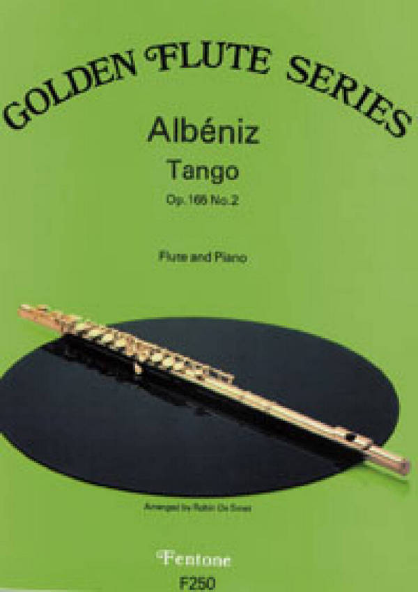 Tango op.165,2  for flute and piano  .