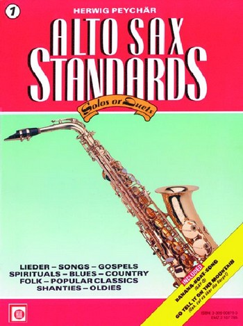 Alto Sax Standards Band 1  Solos or duets  