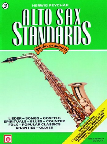 Alto Sax Standards Band 3  Solos or duets  