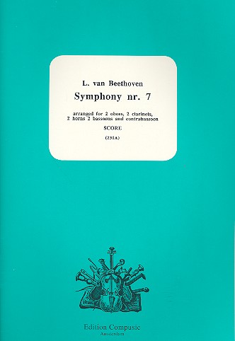 Symphony no.7 for wind ensemble&nbsp;&nbsp;score&nbsp;&nbsp;