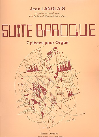Suite baroque 7 pièces&nbsp;&nbsp;pour orgue&nbsp;&nbsp;