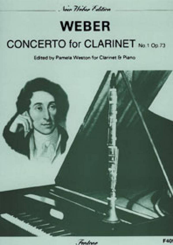 Concerto no.1 op.73  for clarinet and piano  