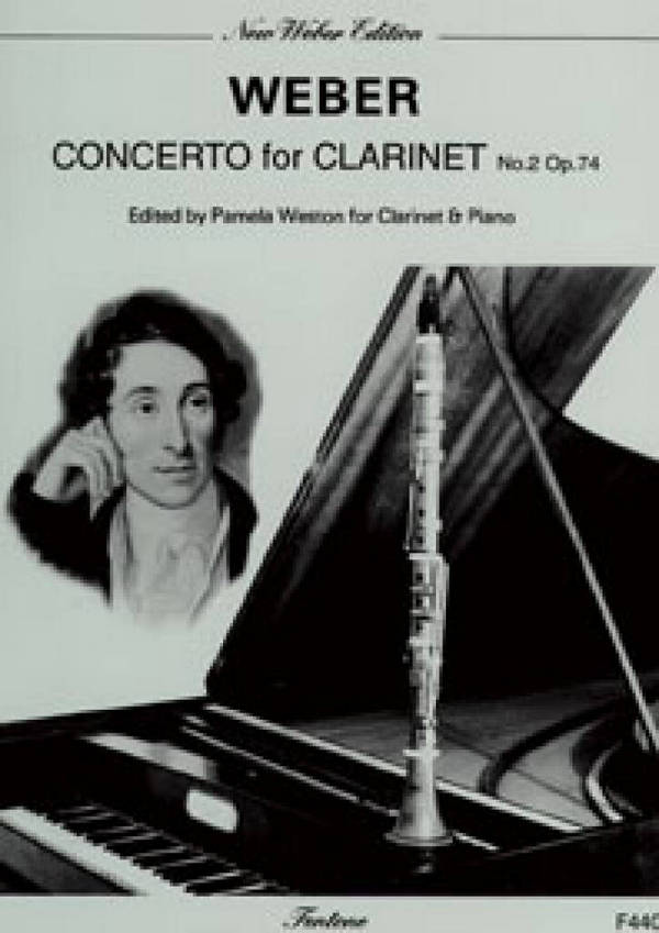 Concerto no.2 op.74  for clarinet piano  