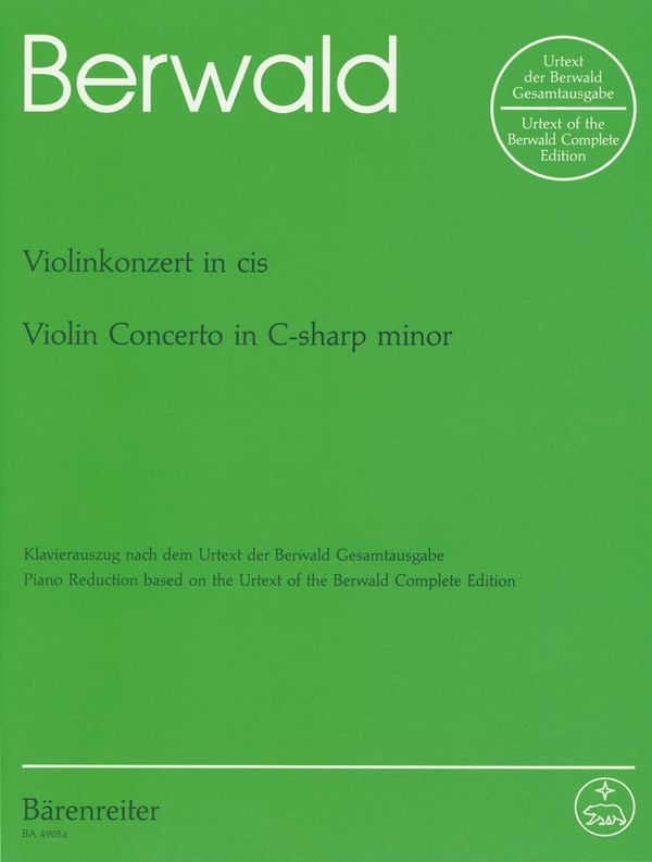 Konzert cis-Moll für Violine und&nbsp;&nbsp;Orchester für Violine und Klavier&nbsp;&nbsp;