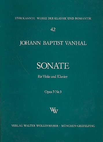 Sonate op.5,3&nbsp;&nbsp;für Viola und Klavier&nbsp;&nbsp;
