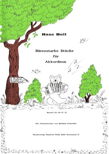 Bärenstarke Stücke  für Akkordeon  