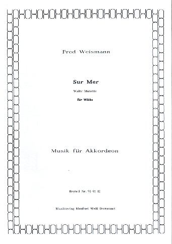 Sur mer Waltz musette&nbsp;&nbsp;für Akkordeon&nbsp;&nbsp;