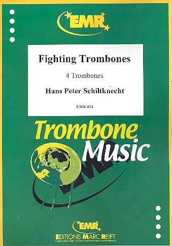 Fighting Trombones 4 trombones&nbsp;&nbsp;score and parts&nbsp;&nbsp;
