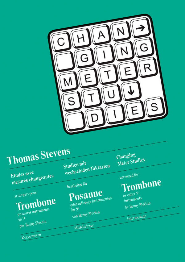 Studien mit wechselnden Takten&nbsp;&nbsp;für Posaune&nbsp;&nbsp;