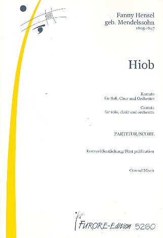 Hiob Kantate  für Soli, gem Chor und Orchester  Partitur