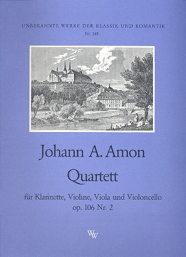 Quartett op.106,2 für Klarinette  und Streichtrio,  Stimmen