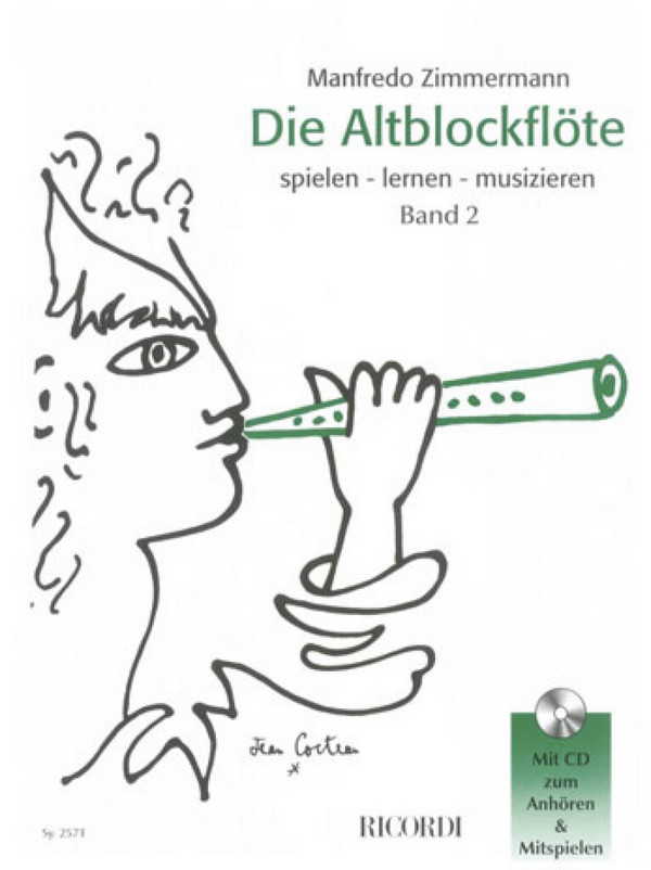 Die Altblockflöte Band 2 ( + CD )  spielen - lernen - musizieren  