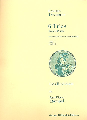 6 trios vol.2 (nos.4-6) pour 3 flûtes    