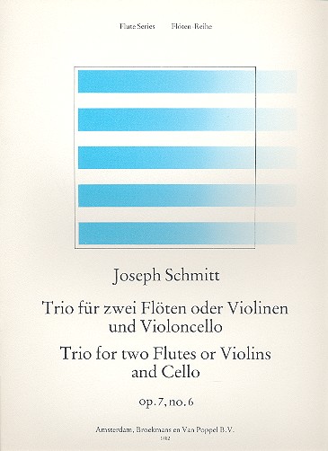 Trio op.7,6 für 2 Flöten und&nbsp;&nbsp;Violoncello (2 Violinen und Violoncello)&nbsp;&nbsp;