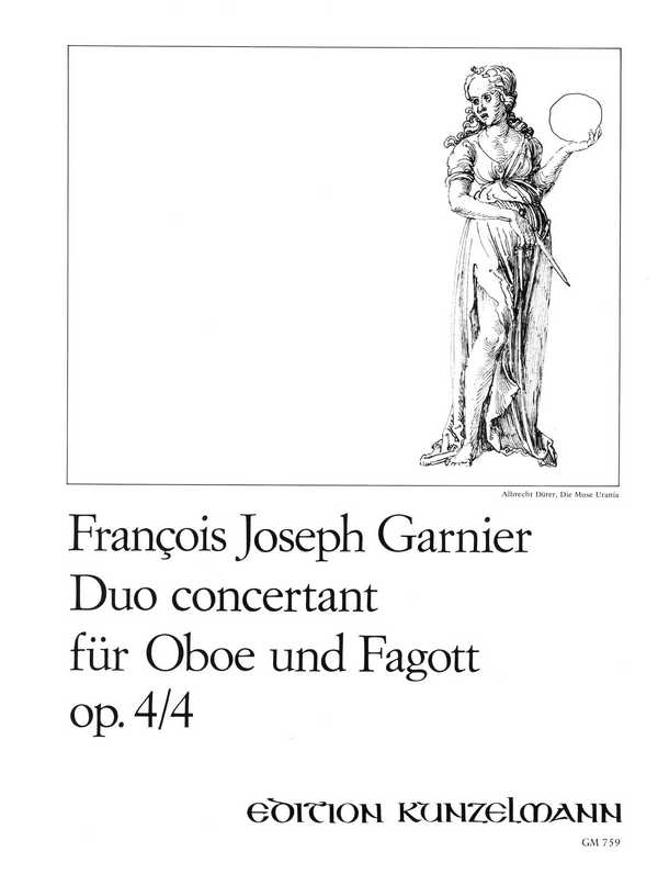 Duo concertant op.4,4  für Oboe und Fagott  