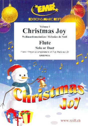 Christmas Joy vol.1 für&nbsp;&nbsp;Flöte und Klavier (orgel)&nbsp;&nbsp;Weihnachtsmelodien