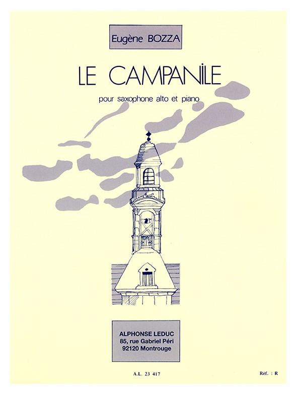 Le campanile&nbsp;&nbsp;pour saxophone alto et piano&nbsp;&nbsp;