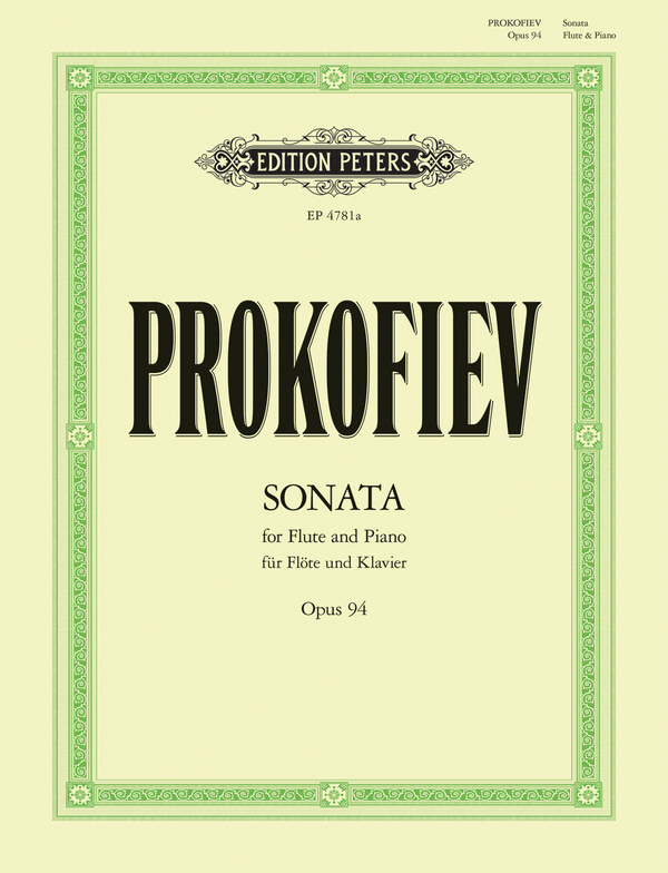 Sonata op.94   for flute and piano  