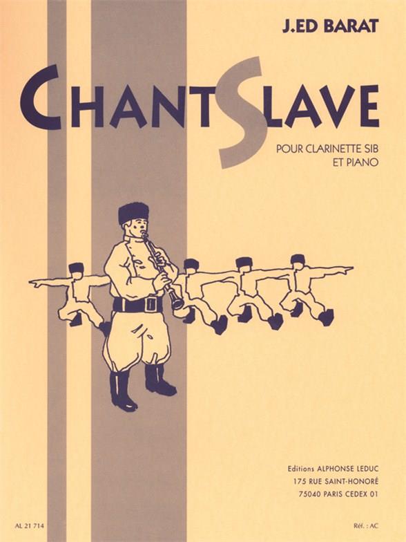 Chant slave pour clarinette et  piano  