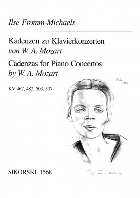 Kadenzen zu Mozart Klavierkonzerten&nbsp;&nbsp;KV467, 482, 503, 537&nbsp;&nbsp;