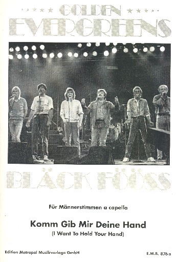 Komm gib mir deine Hand&nbsp;&nbsp;für Männerchor&nbsp;&nbsp;Klavierpartitur und 6 Chorpartituren