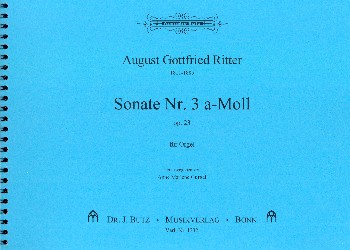 Sonate a-Moll Nr.3 op.23  für Orgel  