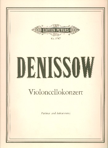 Konzert&nbsp;&nbsp;für Violoncello und Orchester&nbsp;&nbsp;Partitur und Solostimme