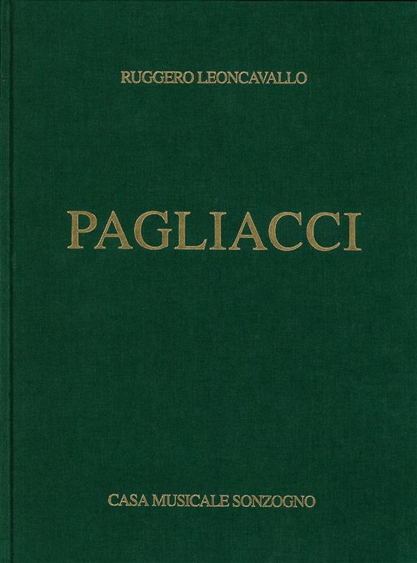 Pagliacci  Klavierauszug (it)  
