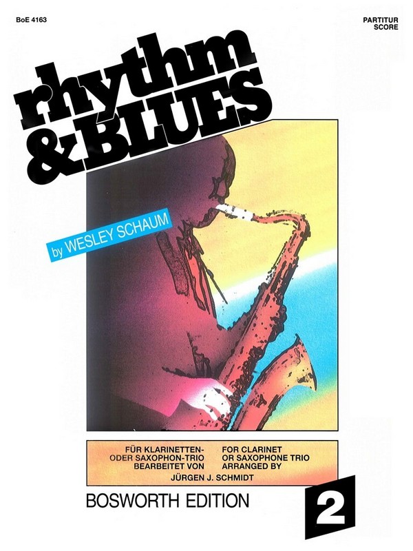 Rhythm and Blues Band 2  für 3 Klarinetten (Saxophone)  Partitur und Stimmen