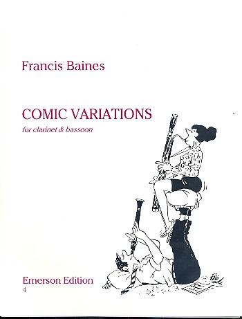 Comic Variations  for clarinet and bassoon  