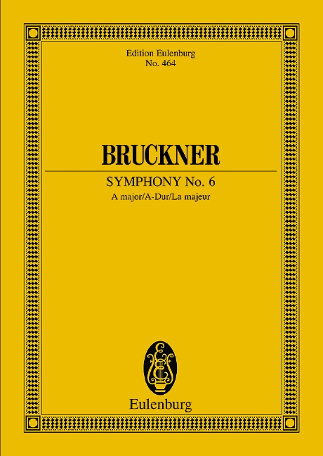 Sinfonie A-Dur Nr.6&nbsp;&nbsp;für Orchester&nbsp;&nbsp;Studienpartitur