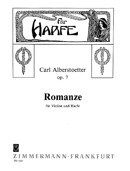 Romanze op.7&nbsp;&nbsp;für Violine und Harfe&nbsp;&nbsp;