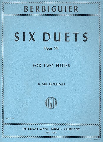 6 Duets op.59  for 2 flutes  