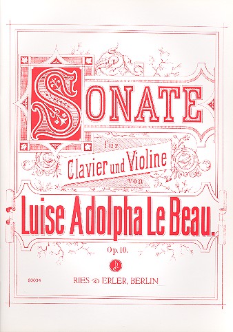 Sonate op.10  für Violine und Klavier  