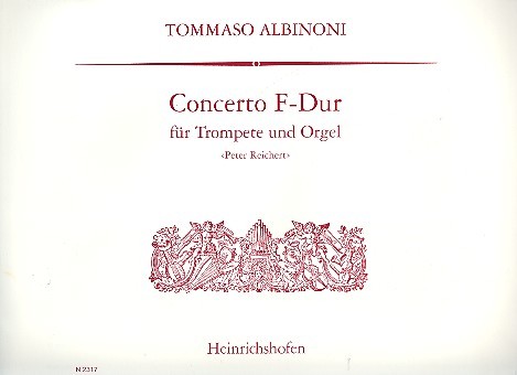 Concerto F-Dur &nbsp;&nbsp;für Trompete und Orgel&nbsp;&nbsp;