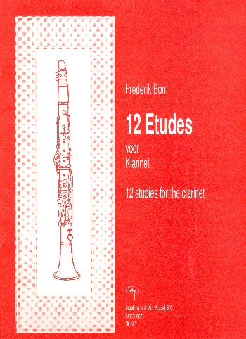 12 etudes voor klarinet    