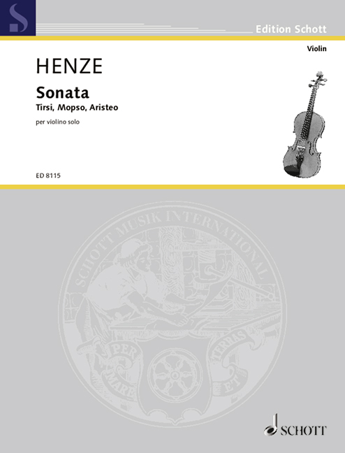 Sonata&nbsp;&nbsp;für Violine&nbsp;&nbsp;